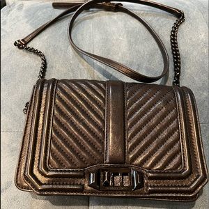 Rebecca Minkoff Black Quilted Shoulder Bag